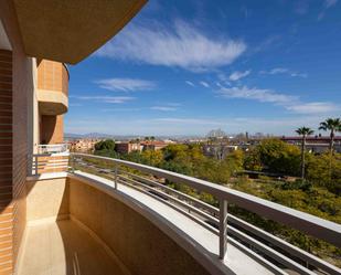 Terrace of Flat to rent in  Murcia Capital  with Air Conditioner, Heating and Storage room