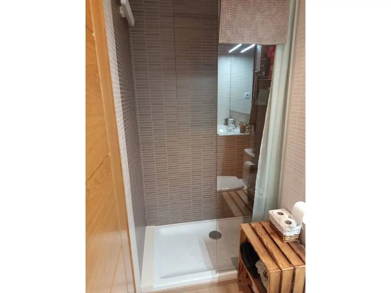 Bathroom of Flat for sale in La Roca del Vallès  with Air Conditioner, Heating and Private garden