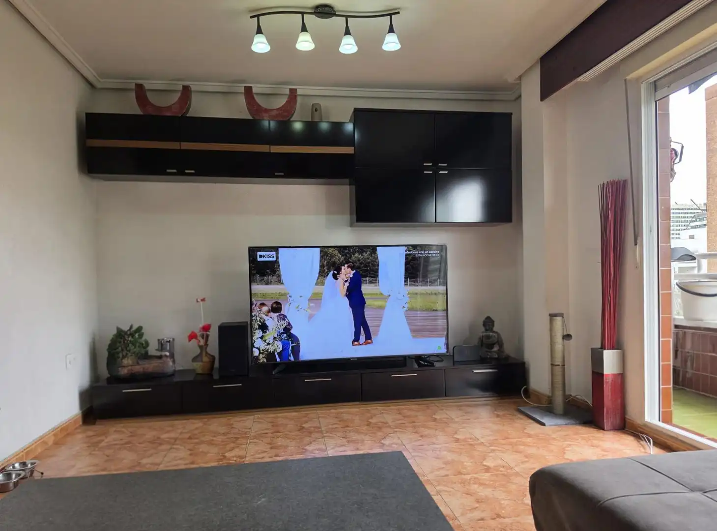 Sala de estar de Piso en venta en Valencia con Aire acondicionado, Amueblado y Balcón