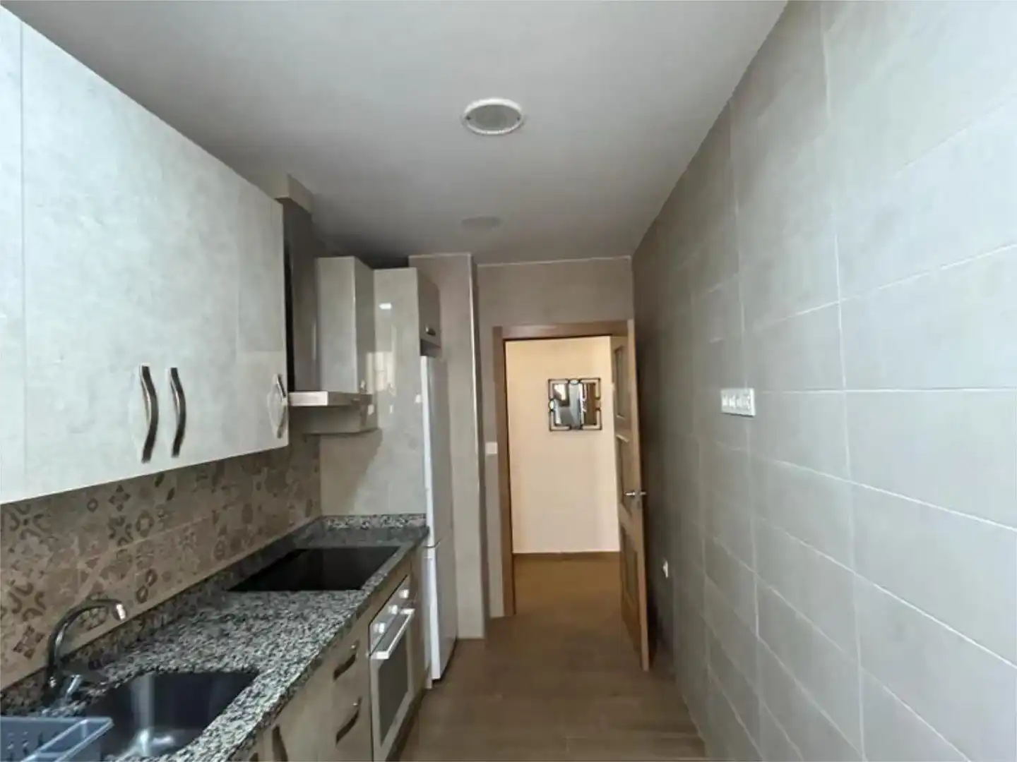 Kitchen of Flat for rent in Melilla  with Air Conditioner and Furnished