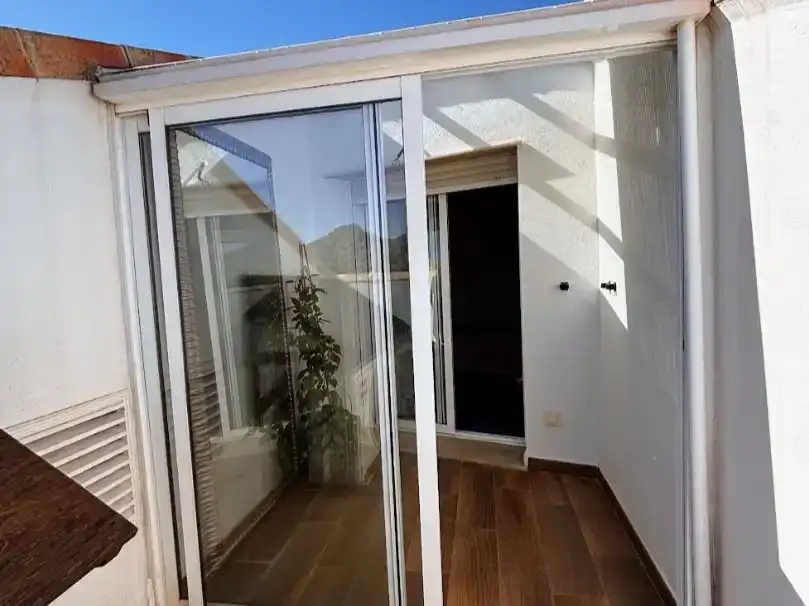 Balcony of Flat for sale in Pedreguer  with Air Conditioner