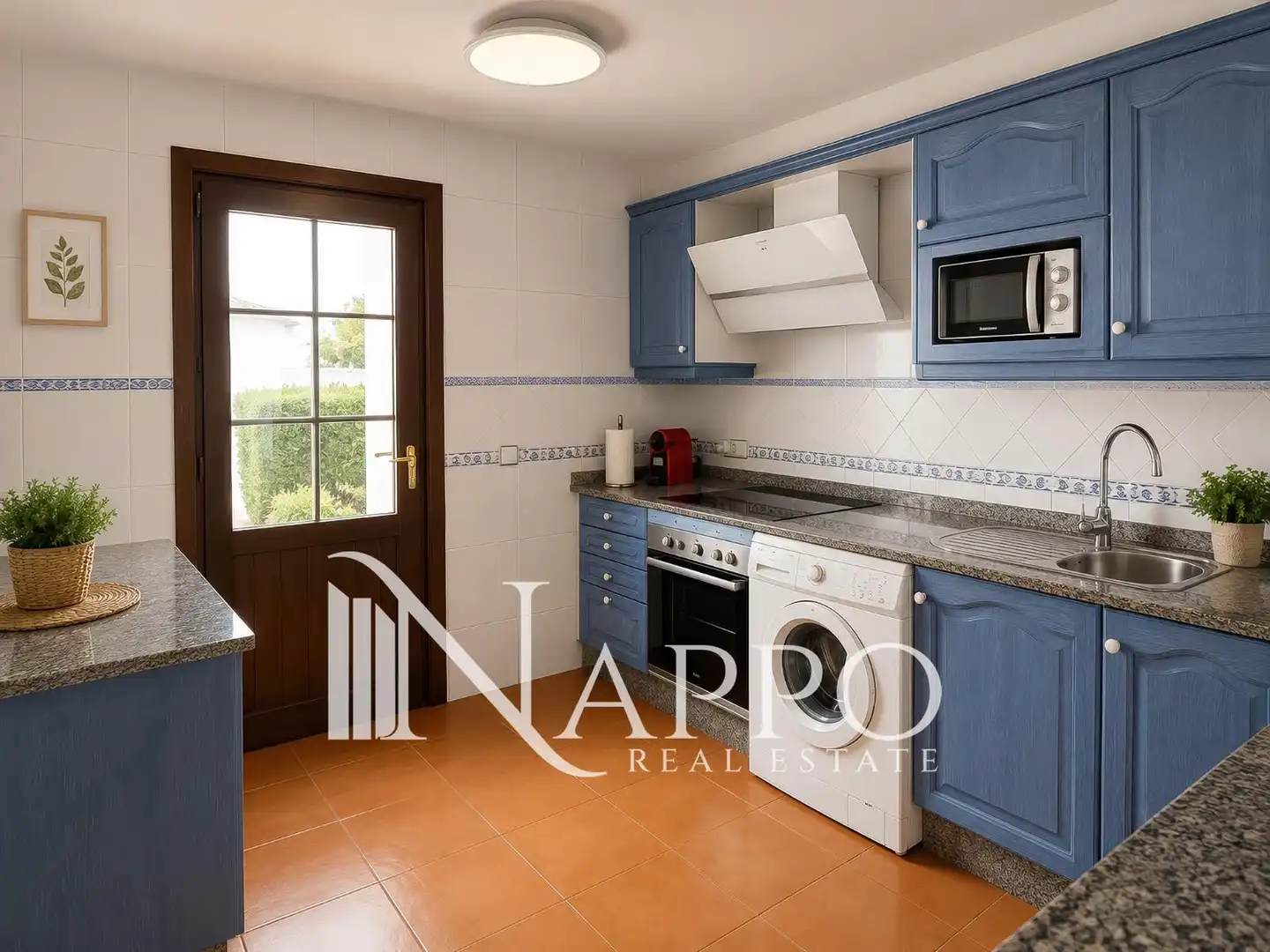 Cocina de Casa adosada de alquiler en Santanyí con Aire acondicionado, Calefacción y Jardín privado