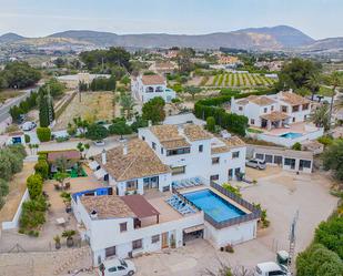 Vista exterior de Finca rústica en venda en Benissa amb Piscina
