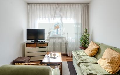 Living room of Flat for sale in Lugo Capital  with Heating, Parquet flooring and Storage room