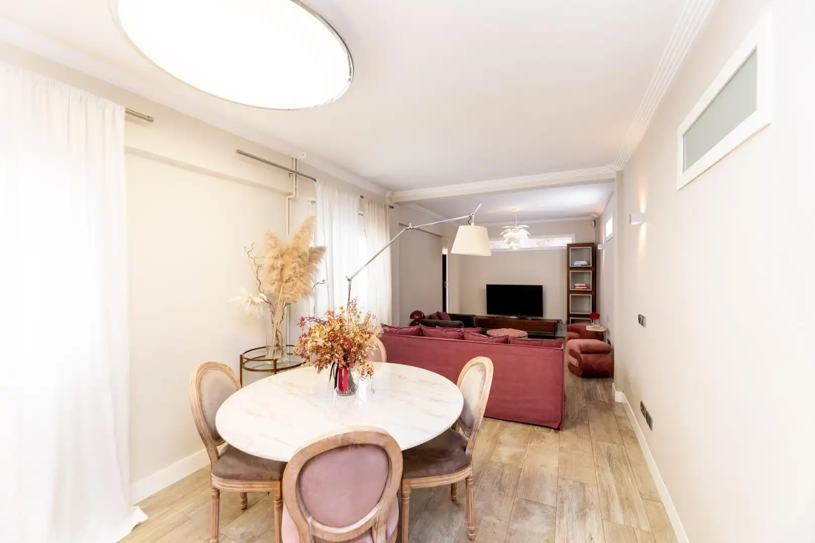 Living room of Flat for sale in Madrid  with Air Conditioner, Heating and Terrace