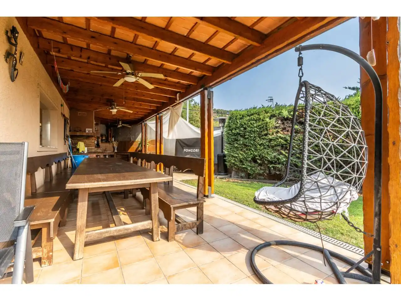 Terrassa de Casa o xalet en venda en Castellar del Vallès amb Aire condicionat, Calefacció i Jardí privat