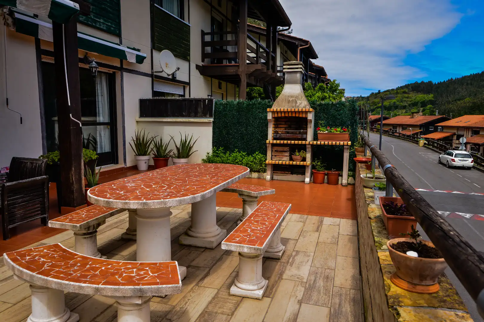 Terraza de Casa adosada de alquiler en Plentzia, Bizkaia