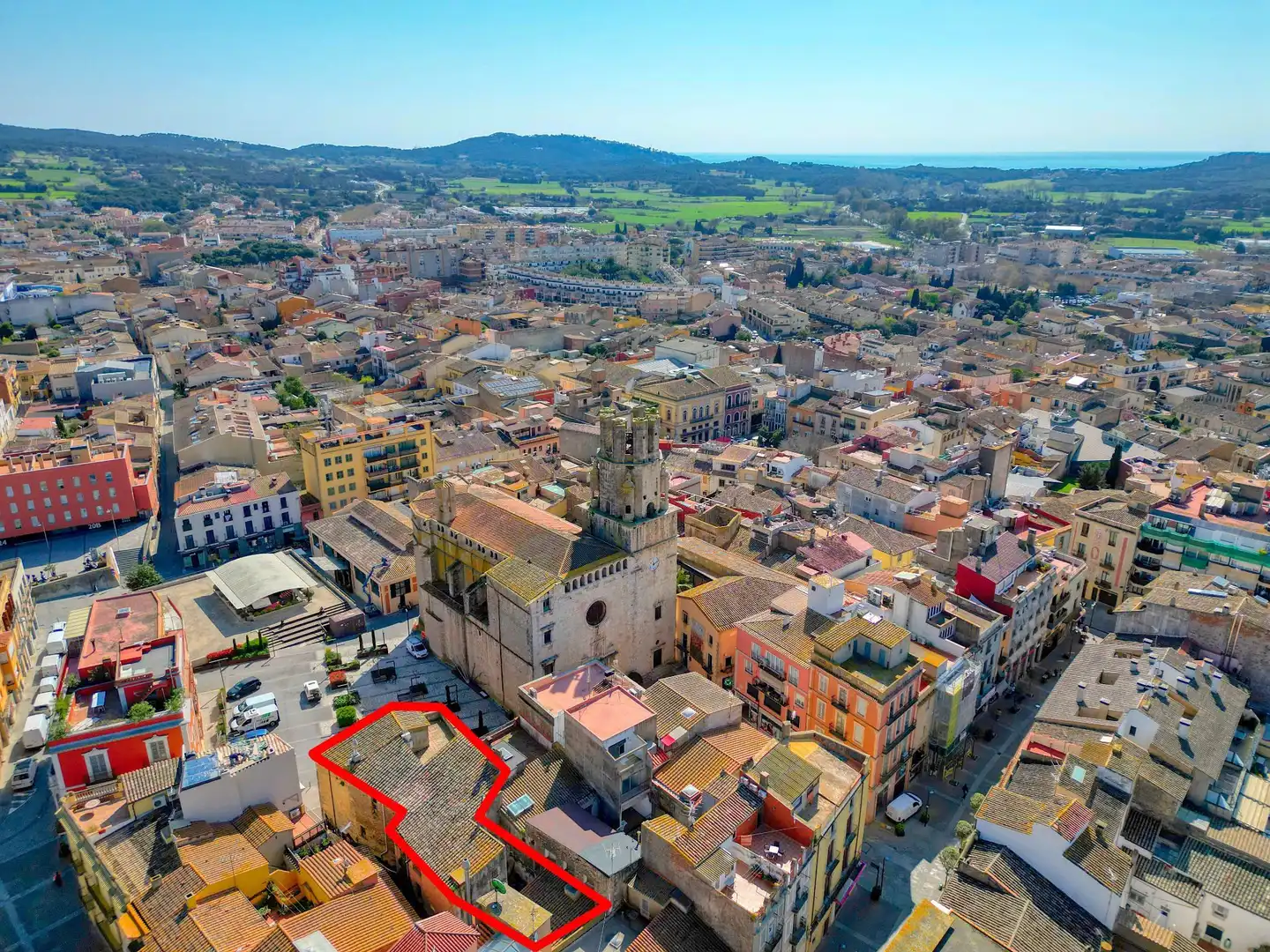 Vista exterior de Edifici en venda en Palafrugell