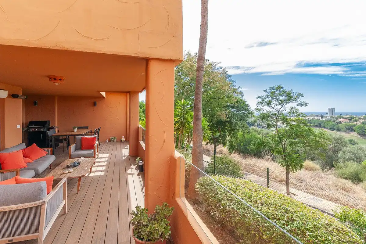 Terrace of Flat for sale in Elviria - Cabopino