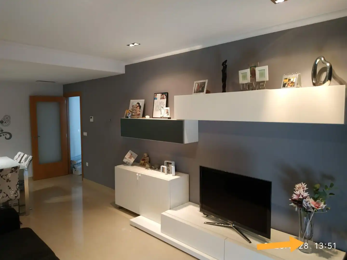 Living room of Flat for sale in Sueca  with Air Conditioner and Storage room