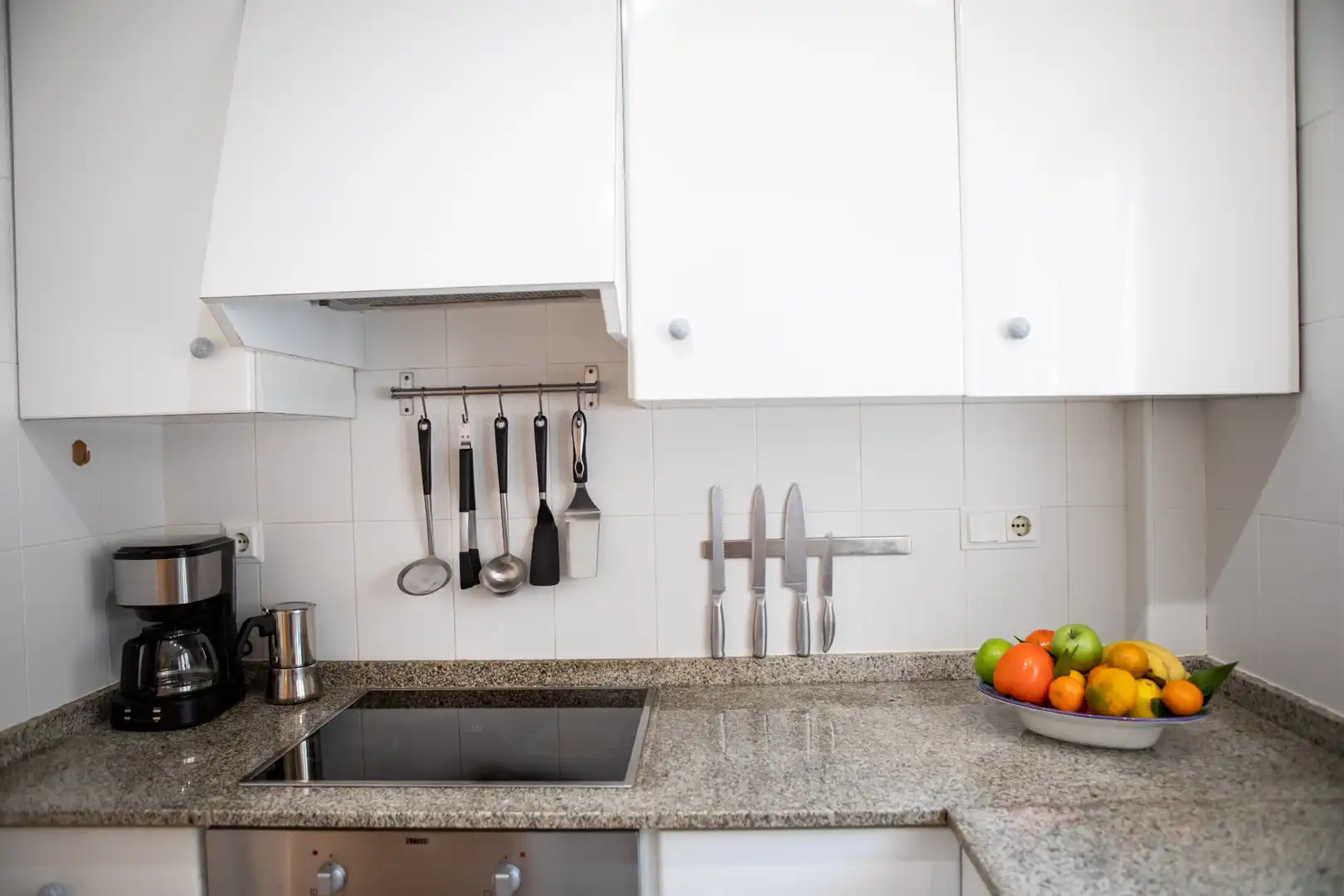 Cocina de Piso de alquiler en Dénia con Aire acondicionado, Calefacción y Jardín privado