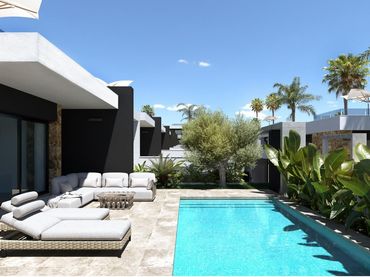 Chalet con piscina en venta en Ciudad Quesada