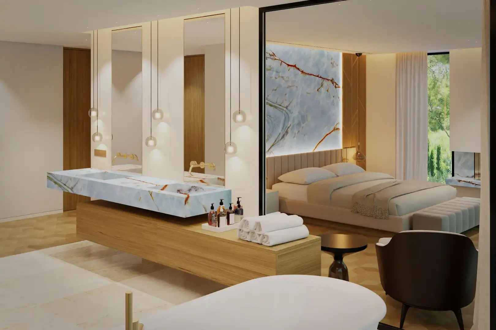 Habitación de Casa o chalet en venta en Calvià con Aire acondicionado, Calefacción y Jardín privado