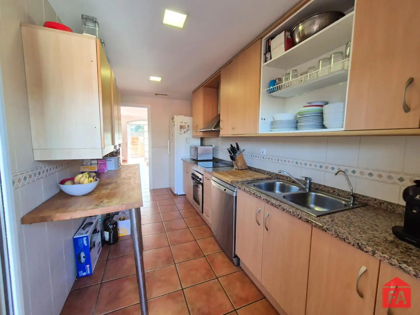 Kitchen of Detached homes for sale in Albinyana  with Heating, Terrace and Swimming Pool