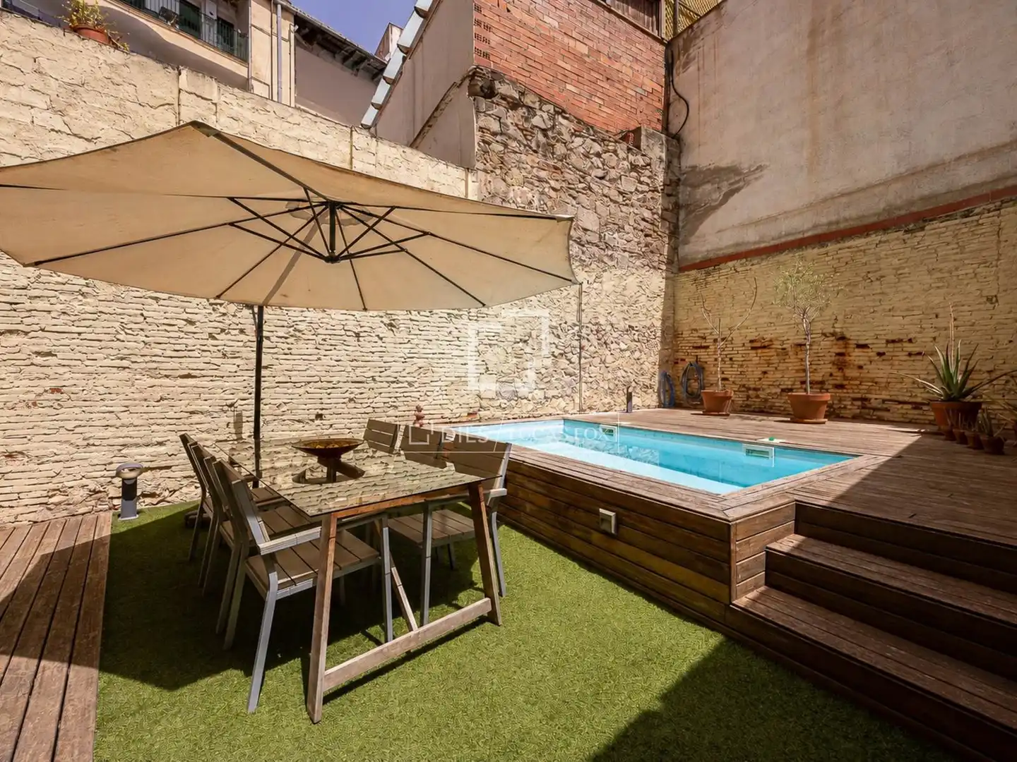 Terrasse von Wohnung zum Verkauf in Barcelona mit Klimaanlage und Terrasse