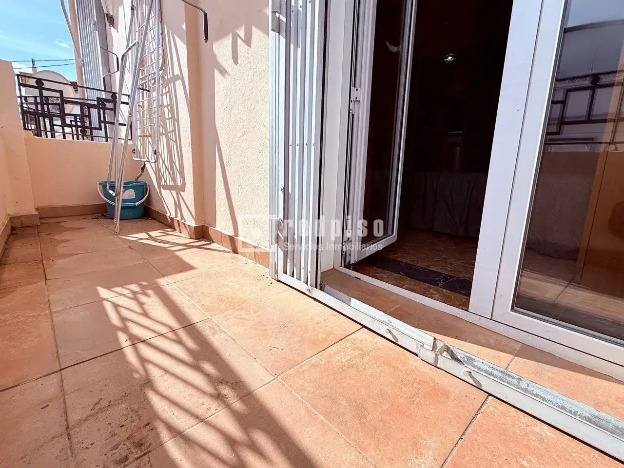 Terraza de Piso de alquiler en Valencia con Aire acondicionado, Calefacción y Amueblado