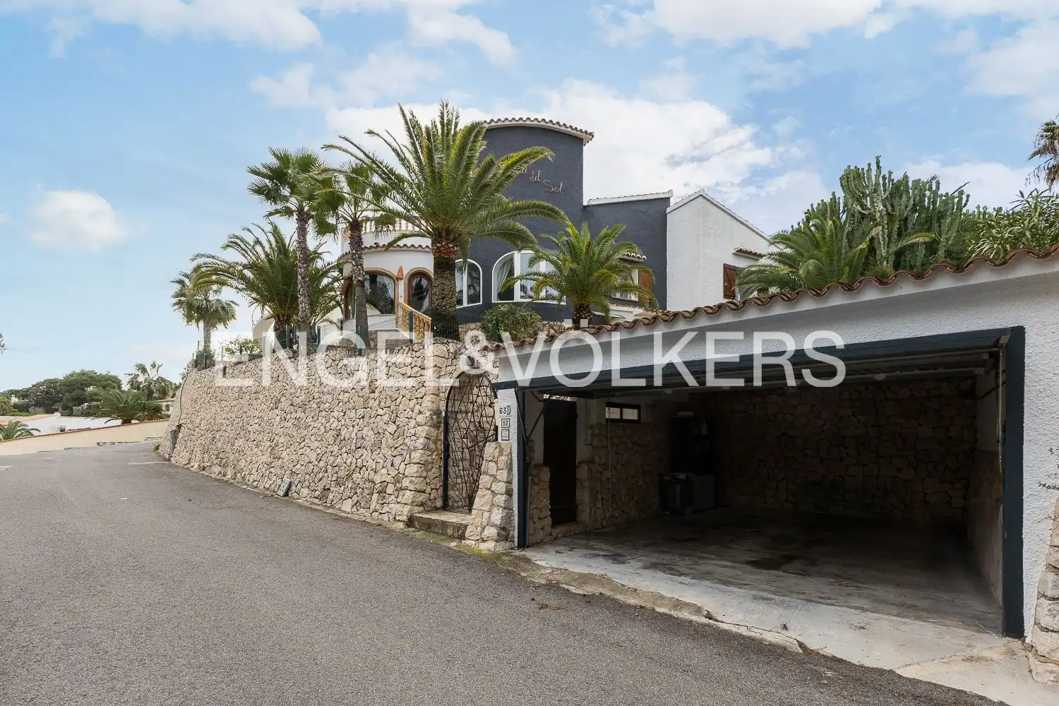 Exterior view of Houses for sale in Jávea / Xàbia  with Air Conditioner, Heating and Private garden