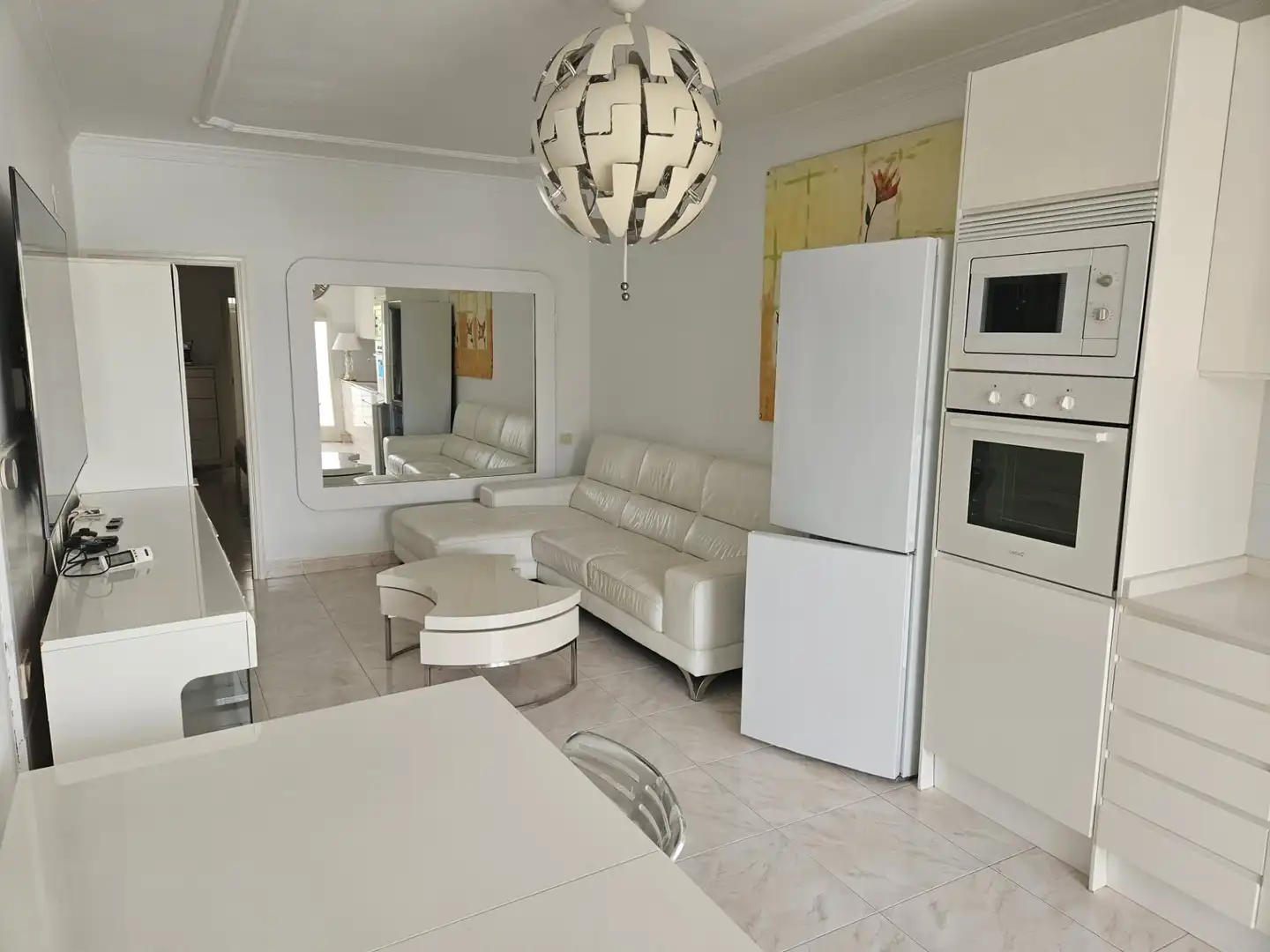 Sala d'estar de Casa o xalet en venda en San Bartolomé de Tirajana amb Aire condicionat, Terrassa i Traster