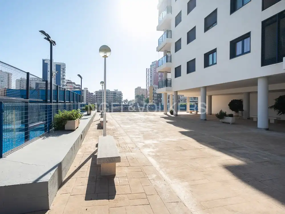 Terrace of Flat for rent in La Pobla de Farnals  with Air Conditioner, Heating and Private garden