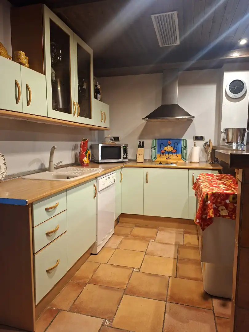 Cocina de Casa adosada en venta en Granada con Aire acondicionado, Calefacción y Parquet