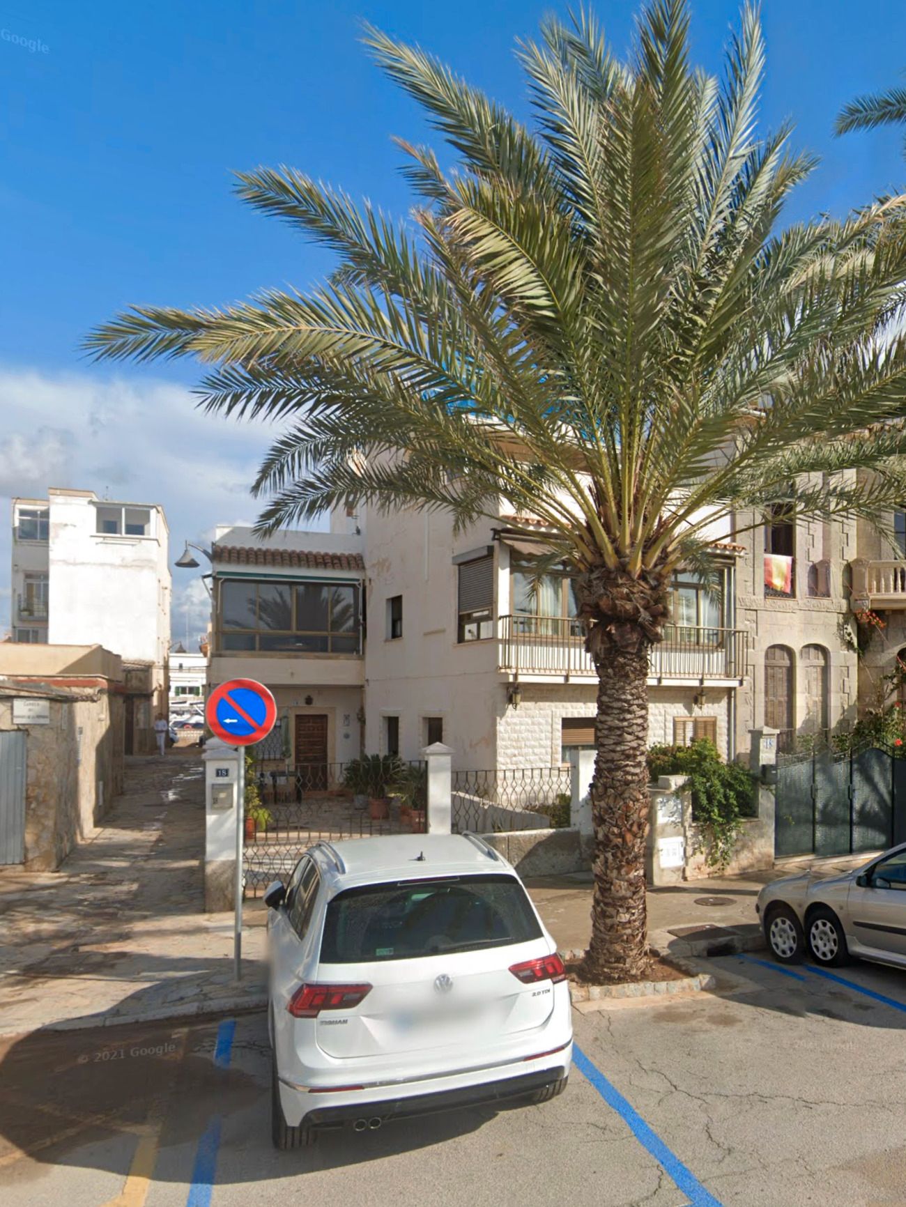 Exterior view of Single-family semi-detached for sale in  Palma de Mallorca  with Air Conditioner, Heating and Private garden