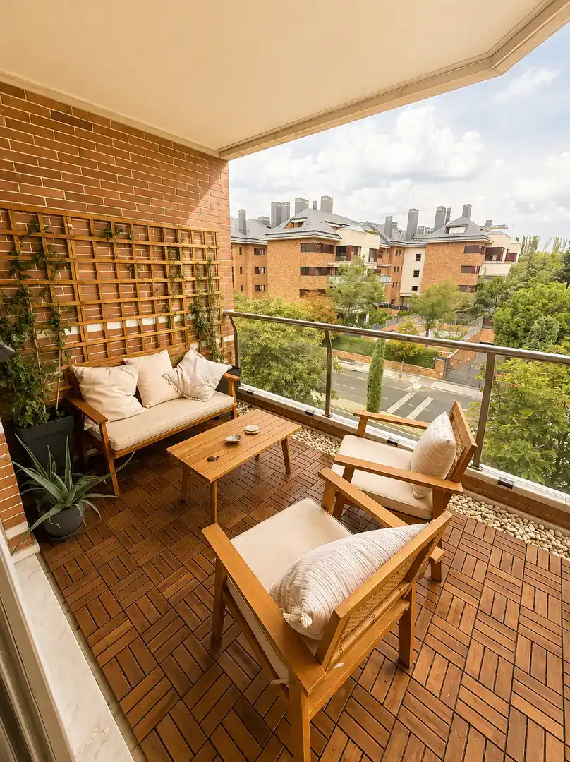 Terrace of Flat for sale in Majadahonda  with Air Conditioner, Terrace and Swimming Pool