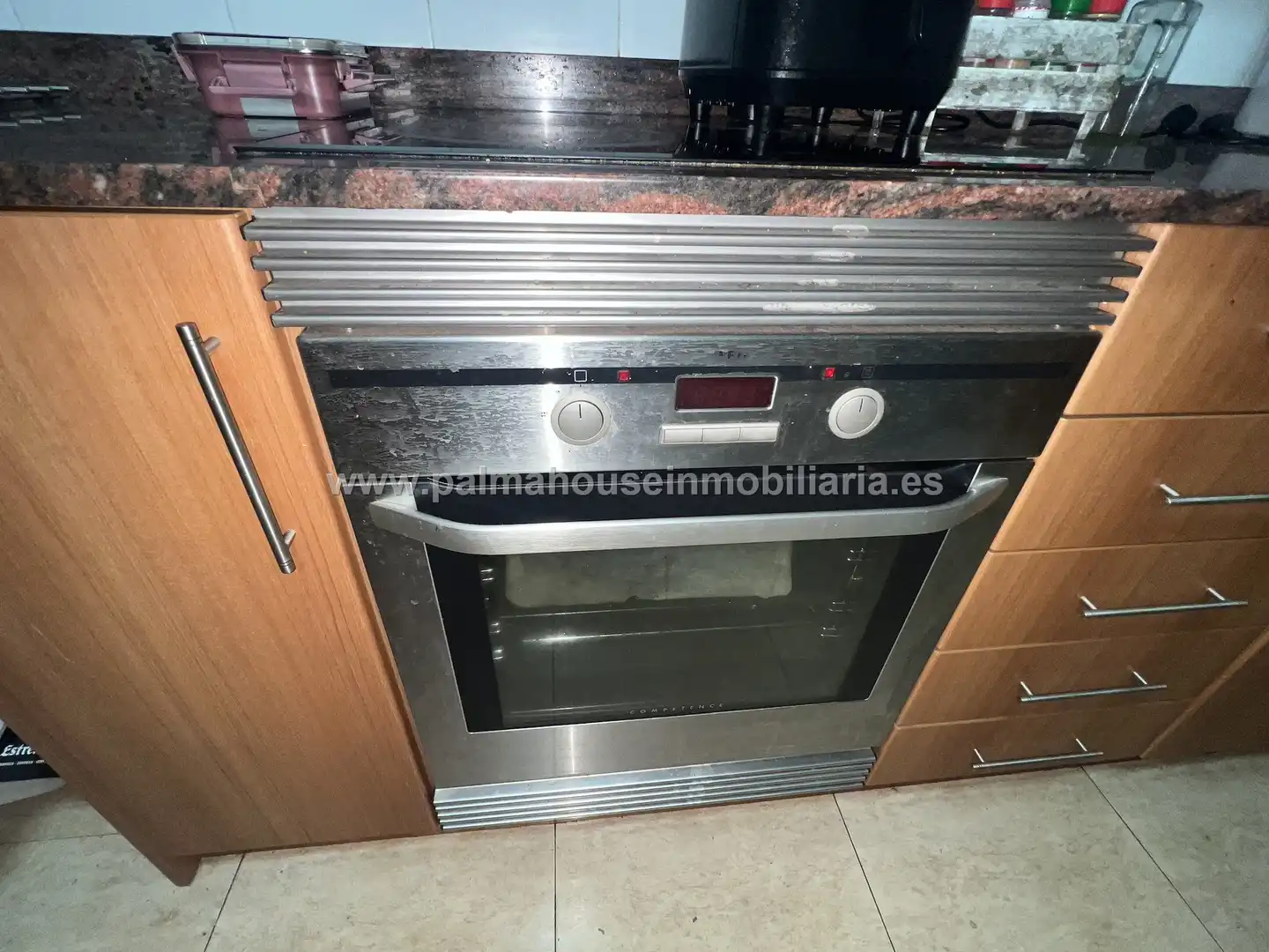 Küche von Erdgeschoss zum Verkauf in Santa Margalida mit Klimaanlage, Heizung und Terrasse