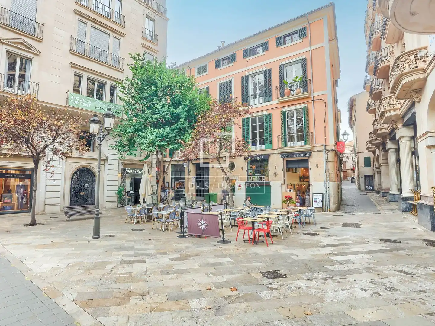 Exterior view of Flat for rent in  Palma de Mallorca  with Air Conditioner, Furnished and Balcony
