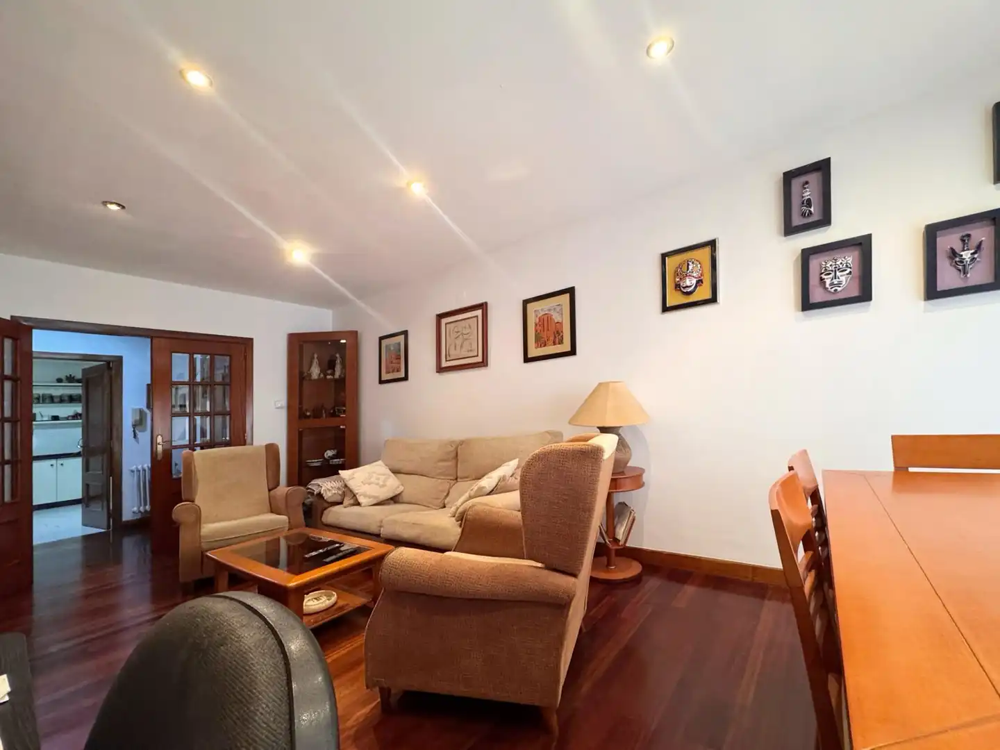 Sala de estar de Piso en venta en Pontevedra Capital  con Calefacción y Trastero