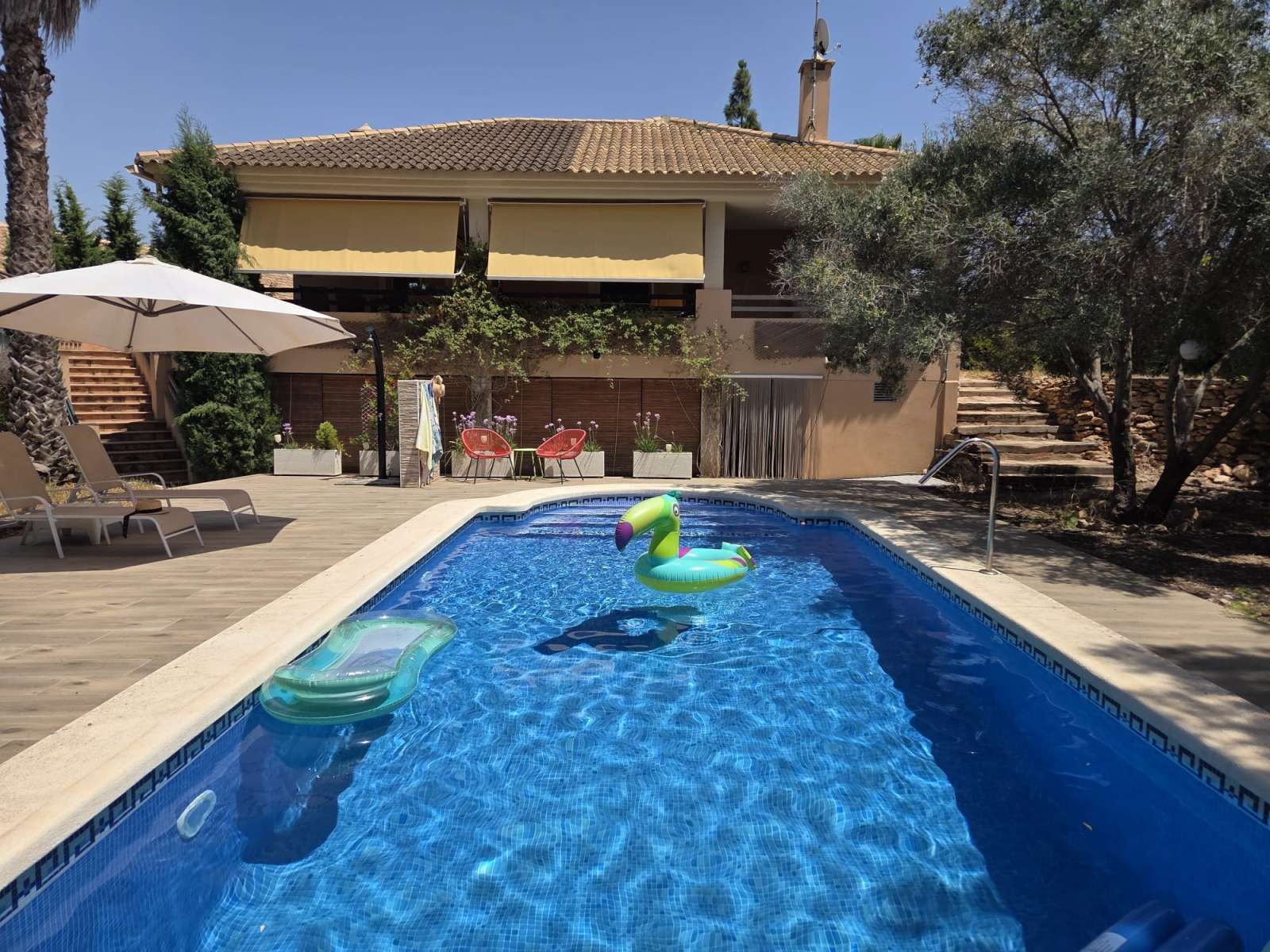 Schwimmbecken von Wohnungen zur untervermieten in Cartagena mit Klimaanlage, Terrasse und Möbliert