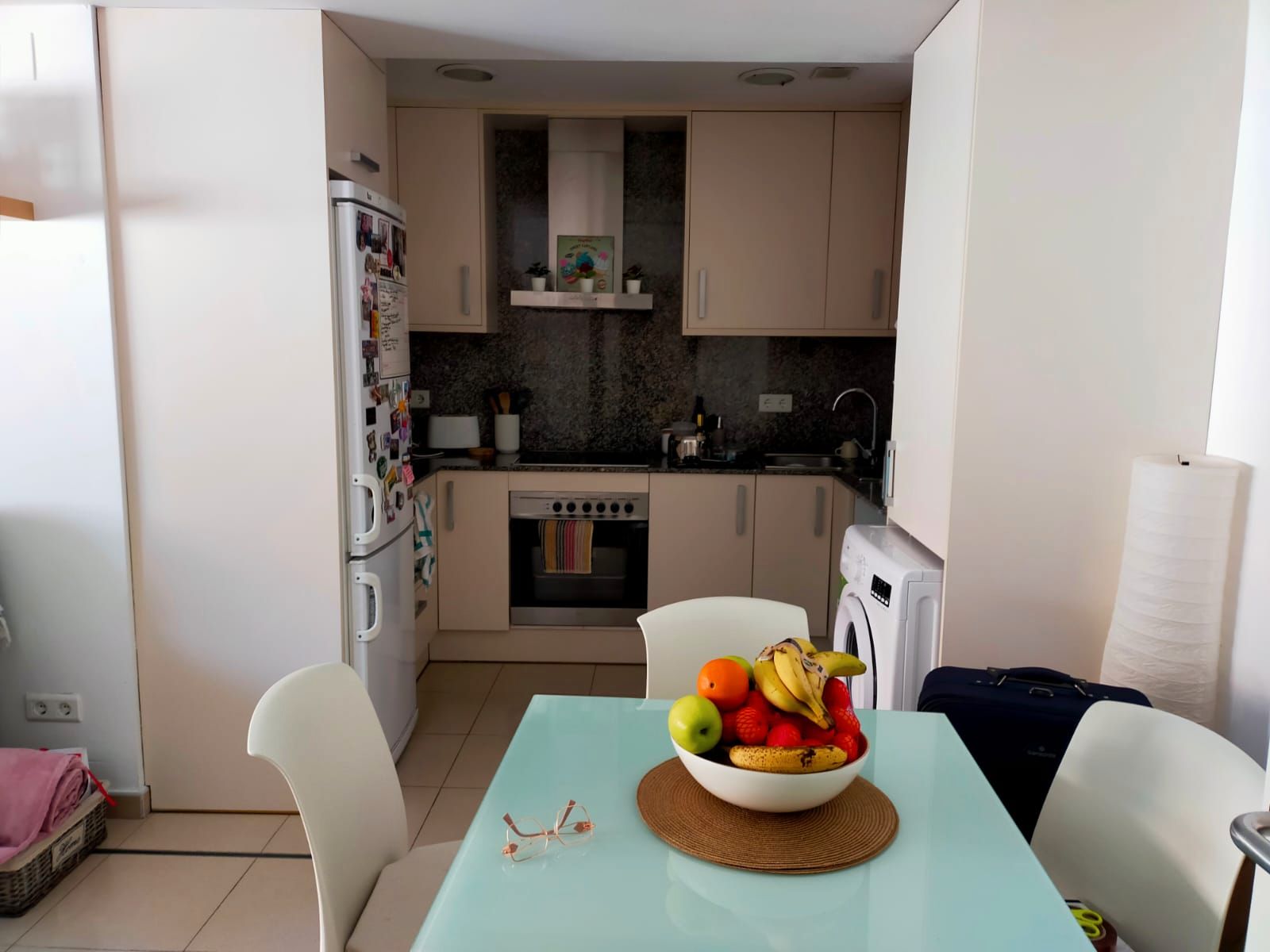 Kitchen of Flat for rent in Sabadell  with Air Conditioner, Heating and Furnished