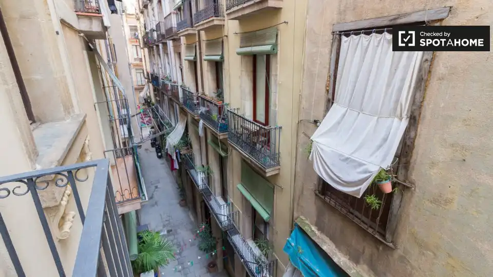Appartamento con terrazza in affitto a Ciutat Vella, imagen 16