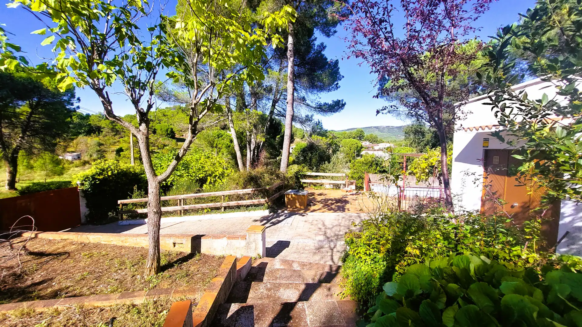Jardí de Casa o xalet en venda en Sant Llorenç Savall amb Jardí privat, Terrassa i Piscina