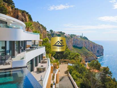 Exterior view of House or chalet for sale in Jávea / Xàbia  with Air Conditioner, Heating and Private garden