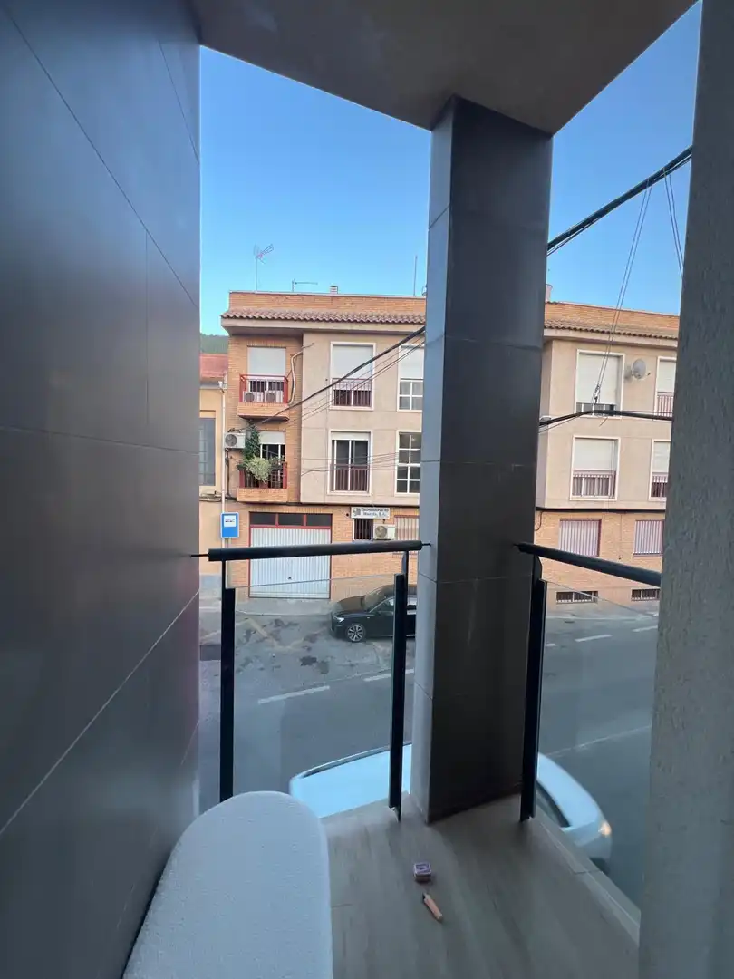 Vista exterior de Piso en venta en Murcia con Aire acondicionado, Terraza y Amueblado