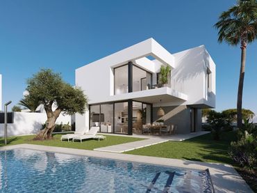 Villa mit Pool zum Verkauf in Balcón de Finestrat - Terra Marina