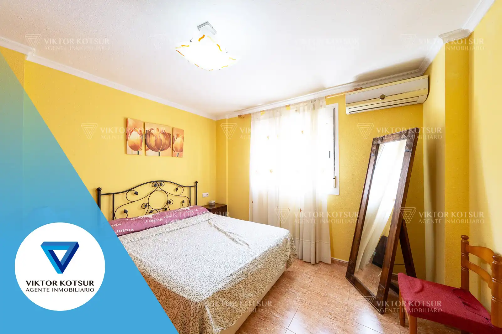 Habitación de Piso en venta en Roquetas de Mar con Aire acondicionado, Terraza y Amueblado