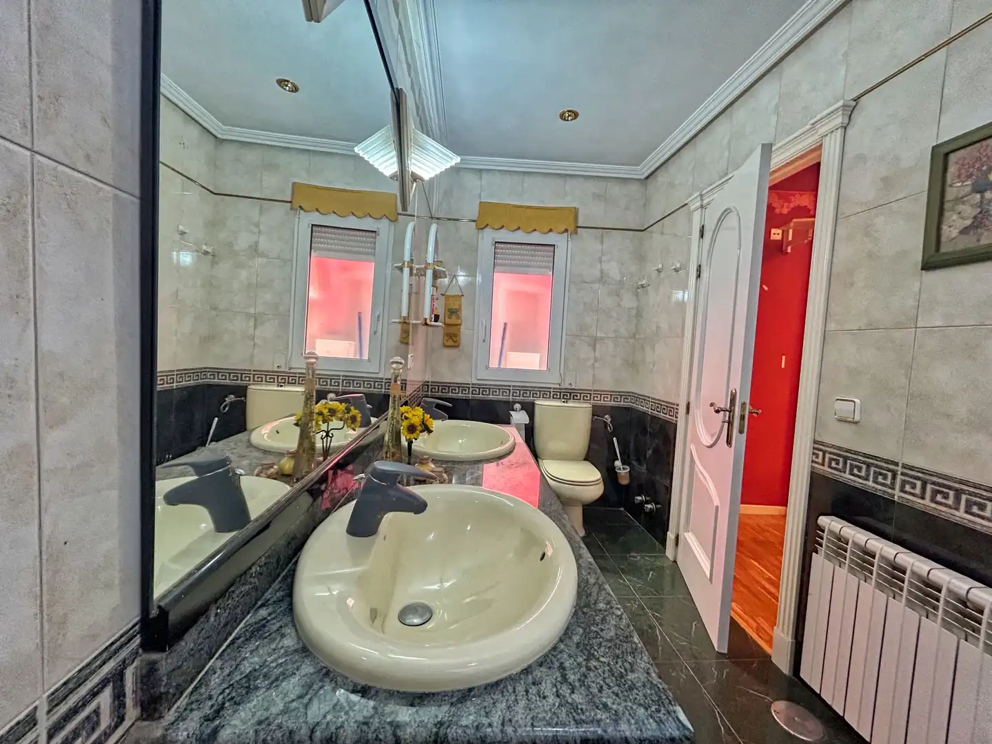 Baño de Finca rústica en venta en Villacañas con Aire acondicionado, Calefacción y Terraza