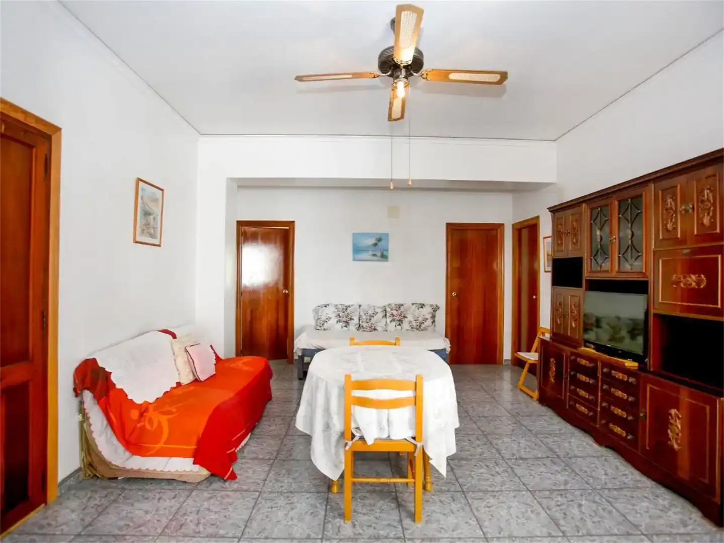 Sala d'estar de Casa adosada en venda en Dénia amb Aire condicionat