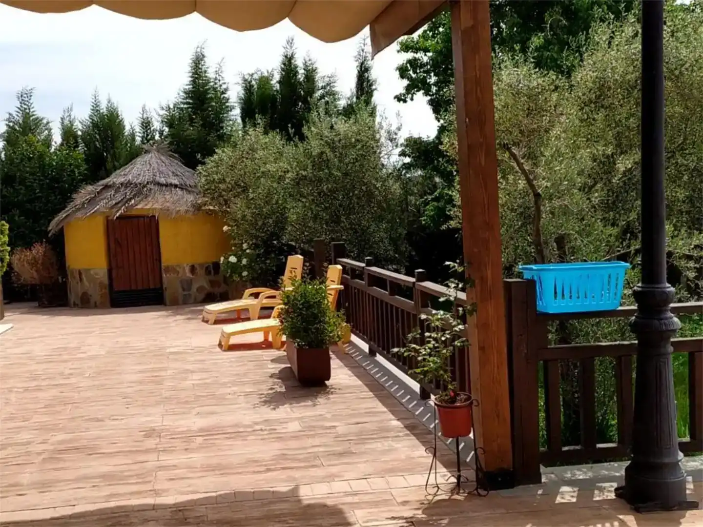 Terraza de Casa o chalet en venta en Badajoz Capital con Aire acondicionado y Piscina