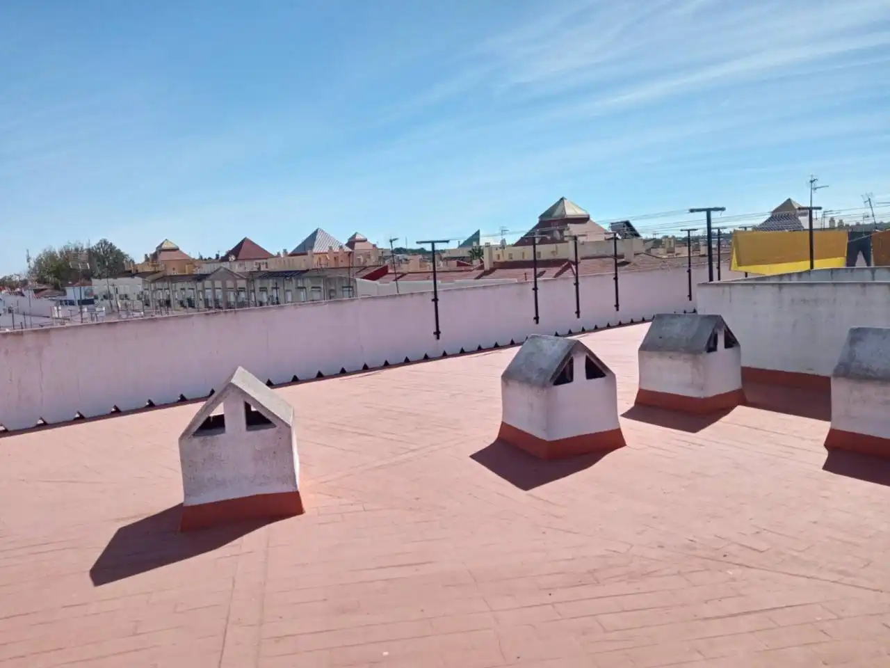 Exterior view of Flat for sale in Moguer  with Terrace and Balcony