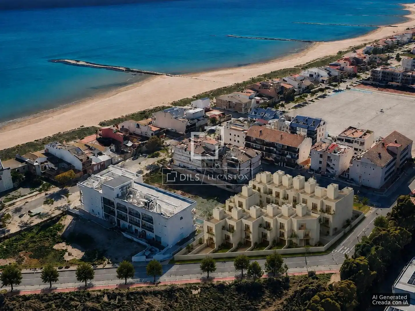 Exterior view of Houses for sale in Puçol  with Air Conditioner, Heating and Private garden