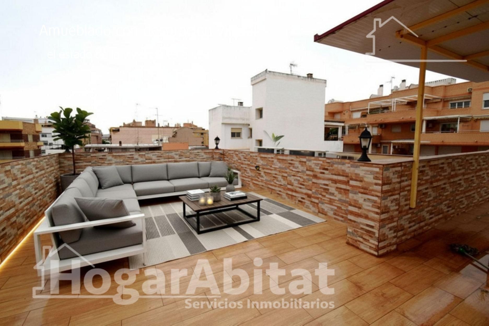 Terrace of House or chalet for sale in Sagunto / Sagunt  with Air Conditioner, Terrace and Storage room