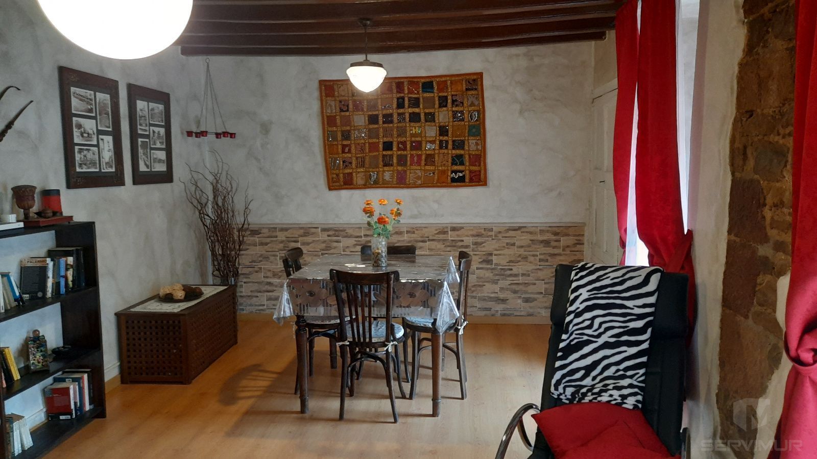 Dining room of House or chalet for sale in Seva
