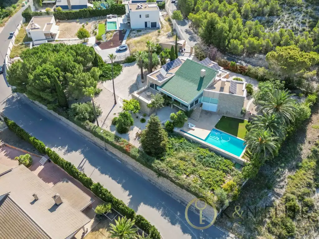 Exterior view of Houses for sale in Petrer  with Private garden and Swimming Pool