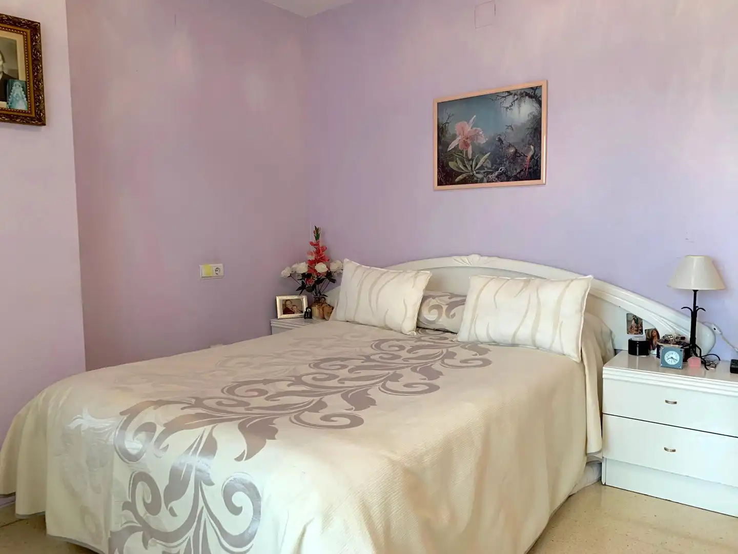 Schlafzimmer von Dachboden zum Verkauf in Benidorm mit Klimaanlage, Heizung und Terrasse