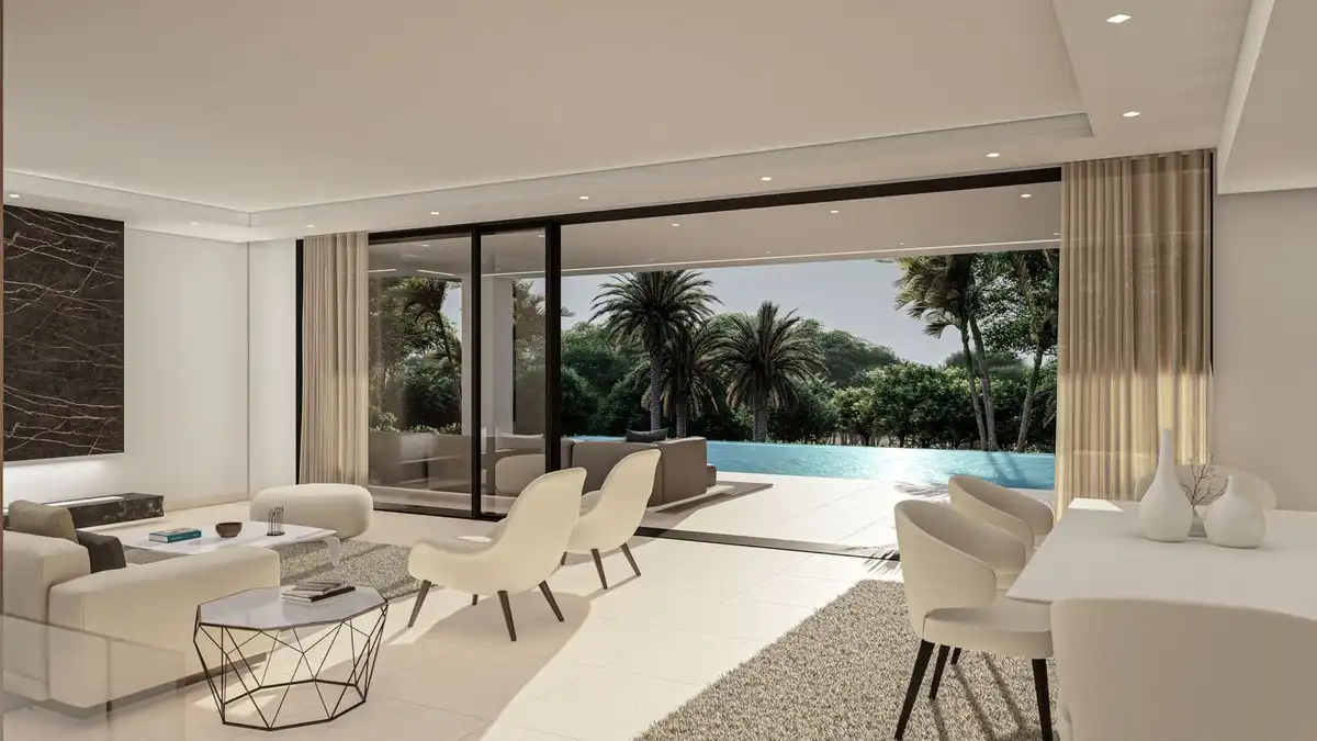 Terrasse von Haus oder Chalet zum Verkauf in Marbella mit Klimaanlage, Privatgarten und Terrasse
