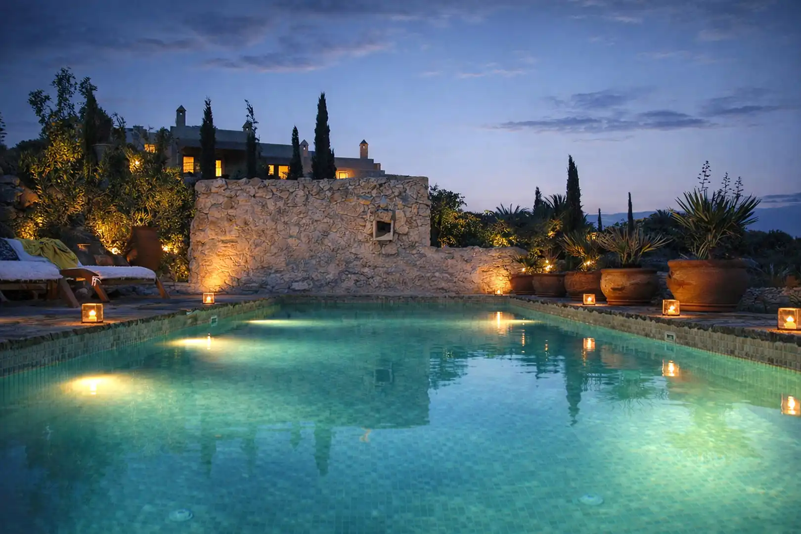 Piscina de Finca rústica en venta en Níjar con Aire acondicionado, Jardín privado y Terraza