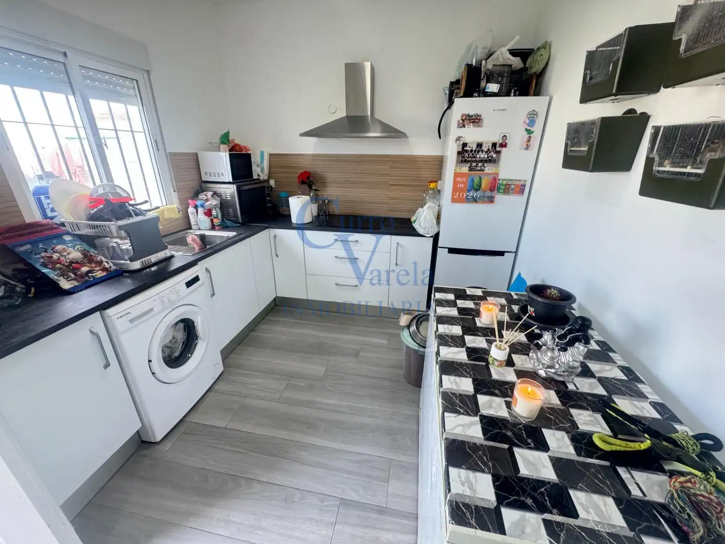 Cocina de Finca rústica en venta en Dos Hermanas con Aire acondicionado, Calefacción y Jardín privado
