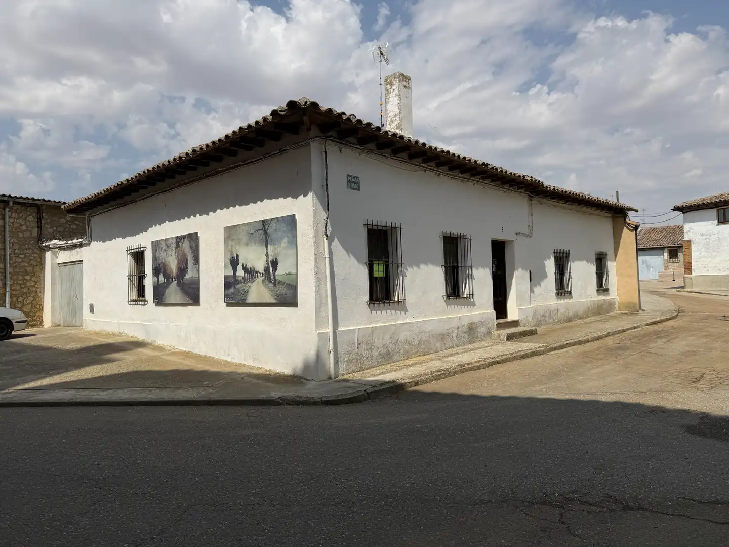 Vista exterior de Casa o chalet en venta en Boadilla de Rioseco con Amueblado, Horno y Lavadora